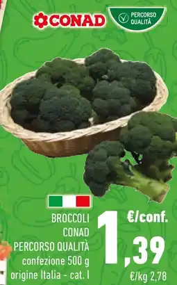 Conad Broccoli CONAD PERCORSO QUALITÀ offerta