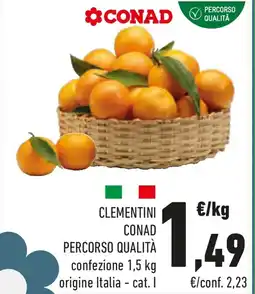 Conad Clementini CONAD PERCORSO QUALITÀ offerta