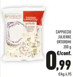 Conad Cappuccio julienne ORTOROMI offerta