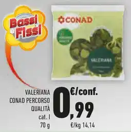 Conad Valeriana CONAD PERCORSO QUALITÀ offerta