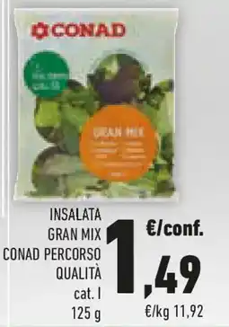 Conad Insalata gran mix CONAD PERCORSO QUALITÀ offerta