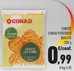 Conad Carote CONAD PERCORSO QUALITÀ offerta