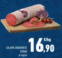 Conad Salame ungherese CONAD offerta
