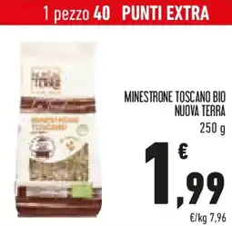Conad Minestrone toscano bio nuova terra offerta