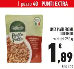 Conad Linea piatti pronti COLFIORITO offerta
