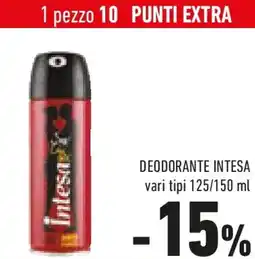 Conad Deodorante INTESA offerta