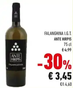 Conad Falanghina I.G.T. ANTE HIRPIS offerta