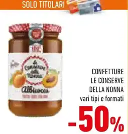 Conad Confetture le conserve della nonna offerta