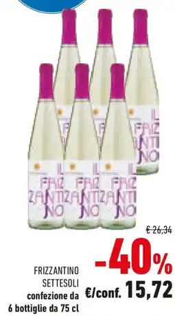 Conad Frizzantino settesoli offerta