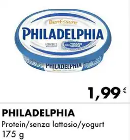 Iper Tosano PHILADELPHIA Protein/senza lattosio/yogurt offerta