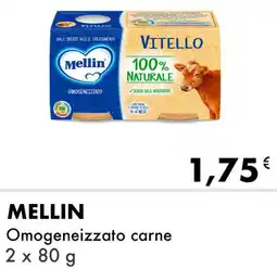 Iper Tosano MELLIN Omogeneizzato carne offerta