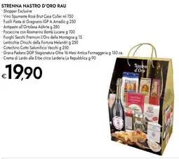 Bennet Strenna nastro d'oro rau offerta