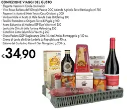 Bennet Confezione viaggi del gusto offerta