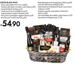 Bennet Cesto black king offerta