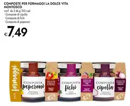 Bennet Composte per formaggi la dolce vita MONTOSCO offerta