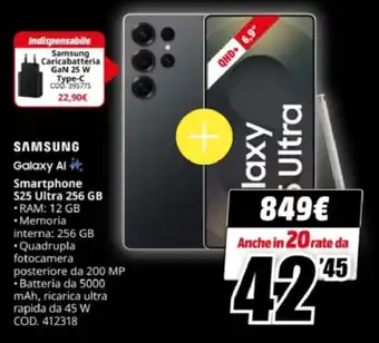 SAMSUNG Smartphone S25 Ultra 256 GB