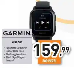 Unieuro GARMIN VENU SQ 2 offerta