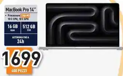 Unieuro MacBook Pro 14" offerta