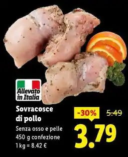Lidl Sovracosce di pollo offerta