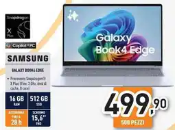 Unieuro SAMSUNG GALAXY BOOK4 EDGE offerta