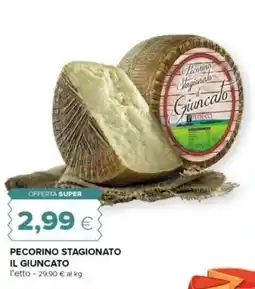 Tigre Pecorino stagionato il giuncato offerta