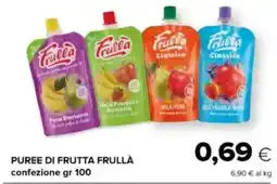 Tigre Puree di frutta FRULLÀ offerta