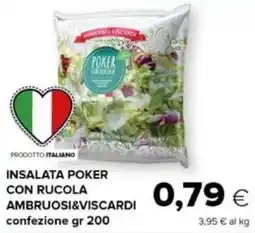 Tigre Insalata poker con rucola AMBRUOSI&VISCARDI offerta