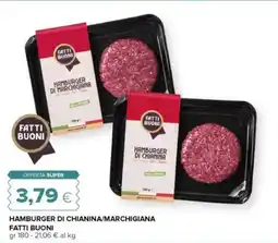 Tigre Hamburger di chianina/marchigiana FATTI BUONI offerta