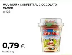 Tigre Muu muu + confetti al cioccolato CAMEO offerta