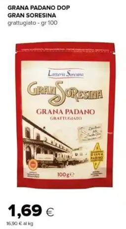 Tigre Grana padano dop gran soresina grattugiato offerta
