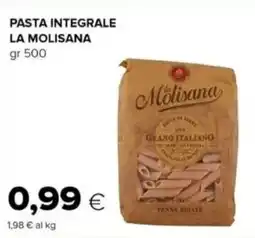 Tigre Pasta integrale LA MOLISANA offerta