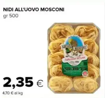 Tigre Nidi all'uovo mosconi offerta