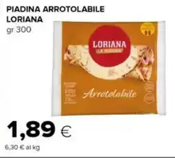 Tigre Piadina arrotolabile LORIANA offerta
