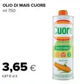 Tigre Olio di mais CUORE offerta