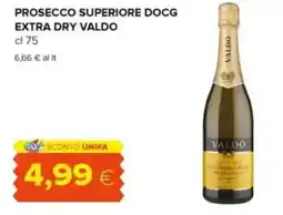 Tigre Prosecco superiore docg extra dry VALDO offerta