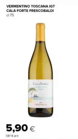 Tigre Vermentino toscana igt cala forte frescobaldi offerta