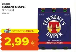 Tigre Birra TENNENT'S SUPER offerta