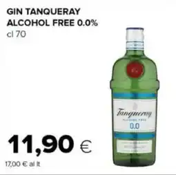 Tigre Gin tanqueray alcohol free 0.0% offerta