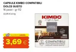 Tigre Capsule kimbo compatibili dolce gusto offerta