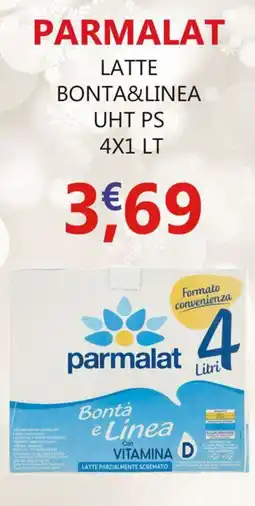 Caramico Parmalat latte bonta&linea uht ps offerta