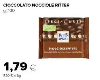 Tigre Cioccolato nocciole ritter offerta