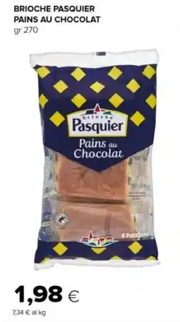 Tigre Brioche pasquier pains au chocolat offerta
