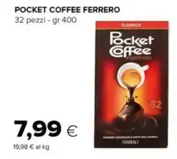 Tigre Pocket coffee FERRERO offerta