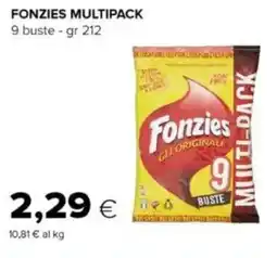 Tigre Fonzies multipack offerta