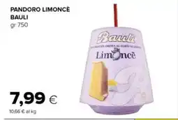 Tigre Pandoro limonce BAULI offerta