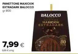 Tigre Panettone maxiciok extradark BALOCCO offerta