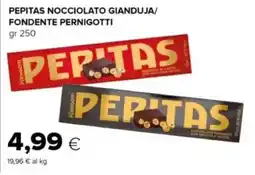 Tigre Pepitas nocciolato gianduja/ fondente PERNIGOTTI offerta