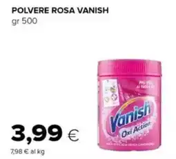 Tigre Polvere rosa VANISH offerta