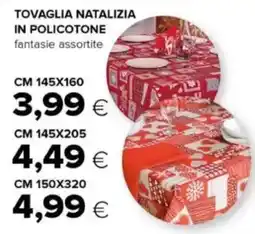 Tigre Tovaglia natalizia in policotone offerta