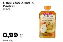 Tigre Spremi e gusta frutta PLASMON offerta